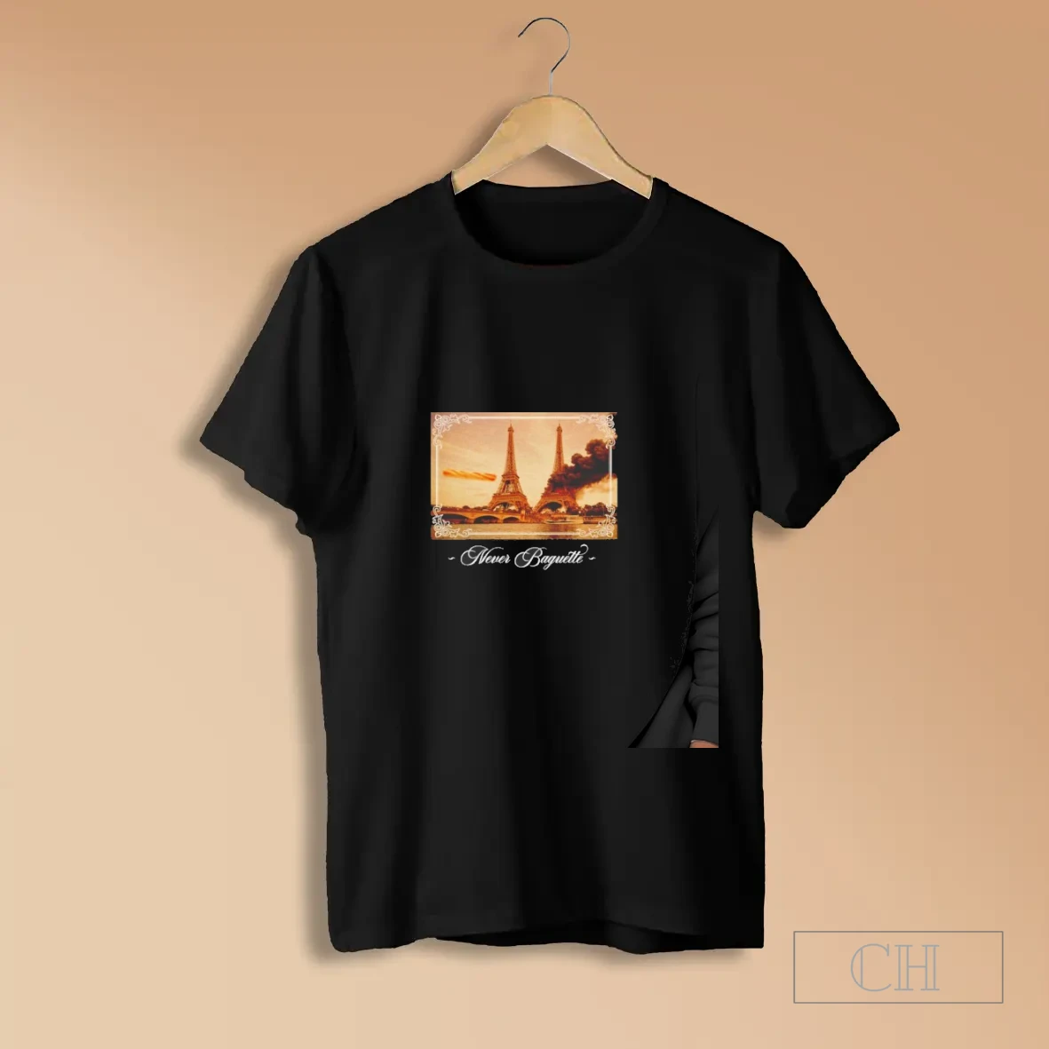 Never Baguette Eiffel Shirts
