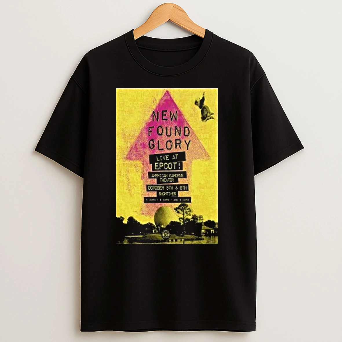 New Found Glory Oct 5 6 2025 Epcot American Shirts