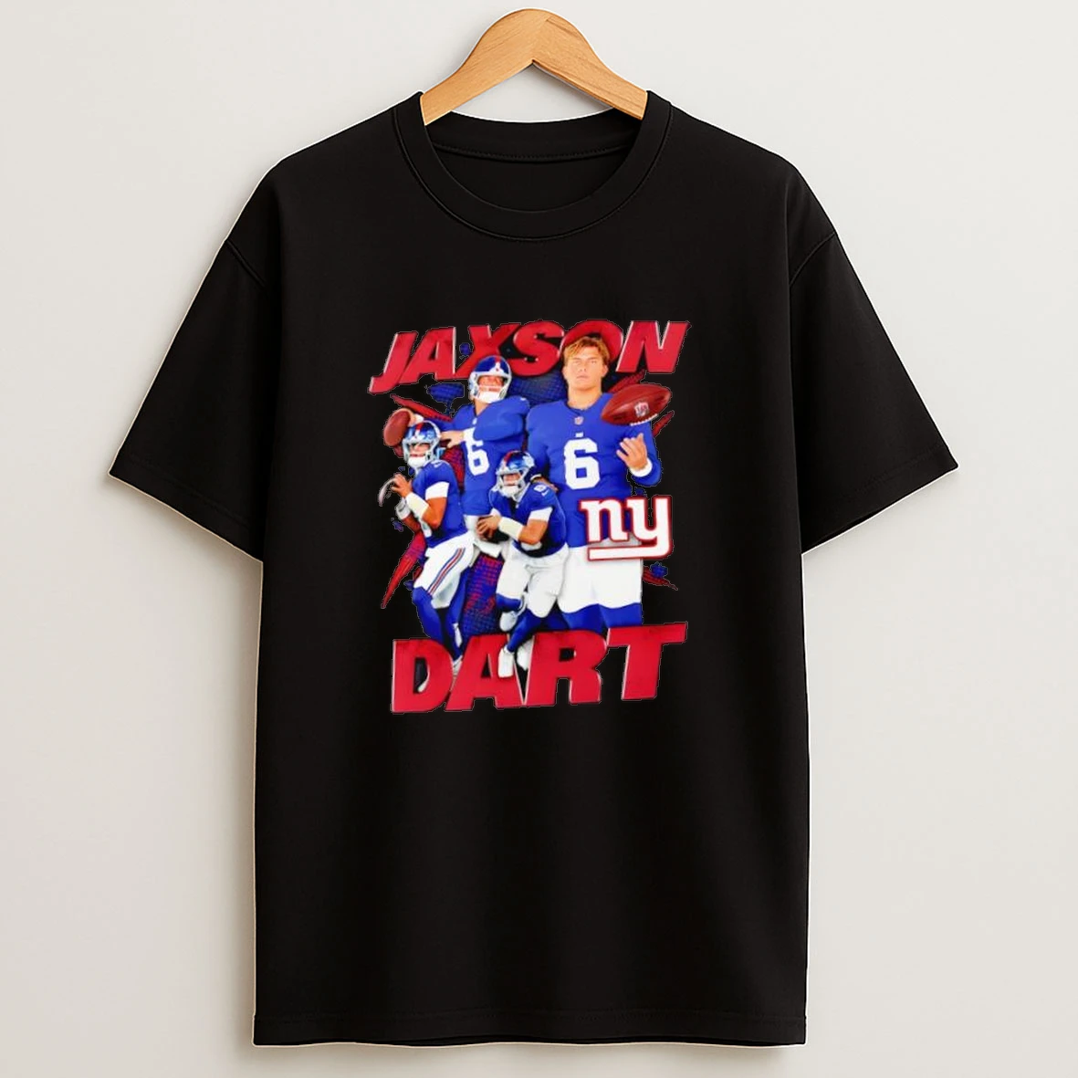 New York Giants Jaxson Dart Notorious Graphic Shirts