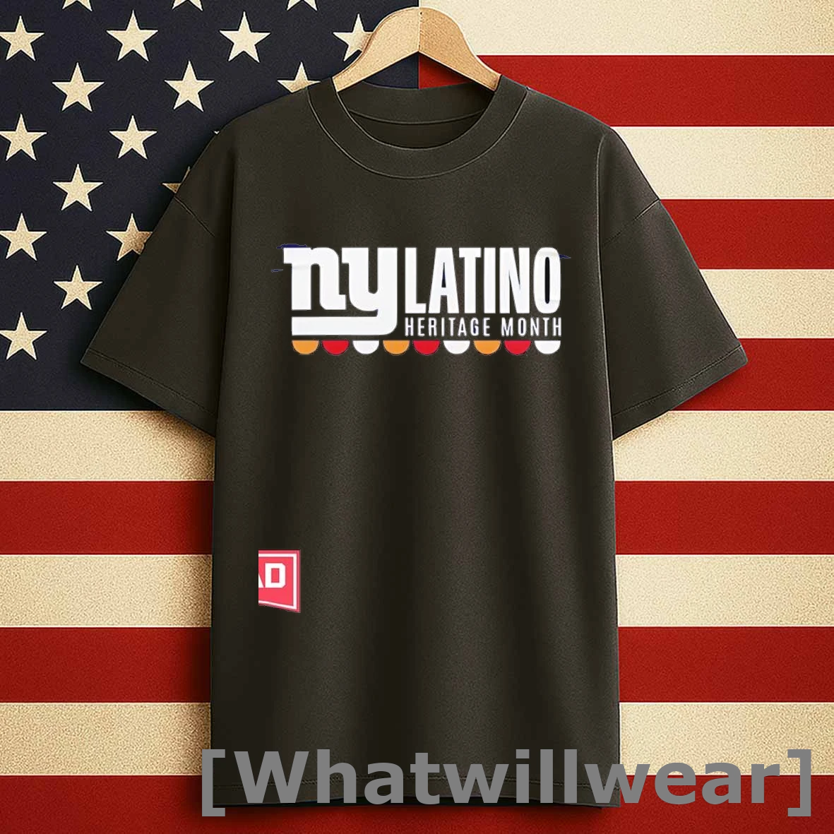New York Giants Logo Celebrating Latino Heritage Month Shirts