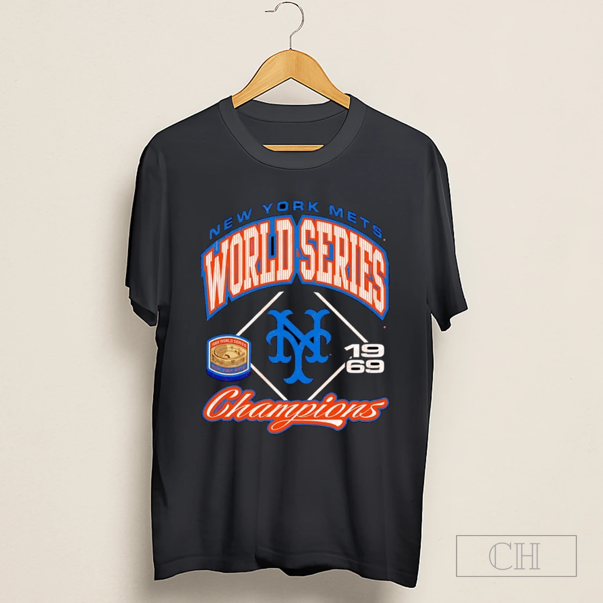 New York Mets Baseball World Serie Champions 1969 Vintage Shirt