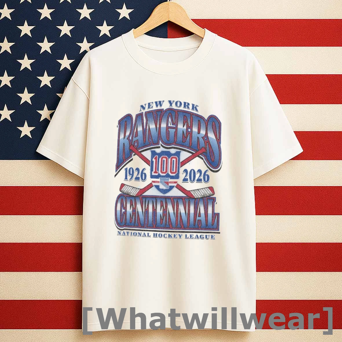 New York Rangers 1926 2026 Centennial National Hockey League Shirts