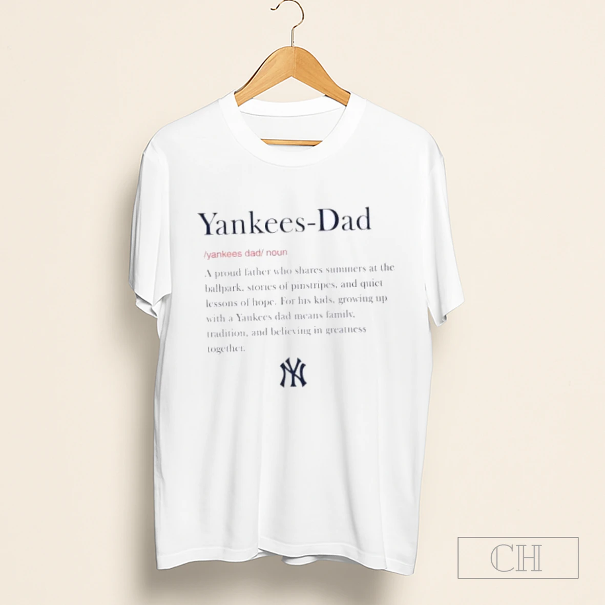 New York Yankees Dad A Proud Father Who Shares Summers At The Ballpark Shirt