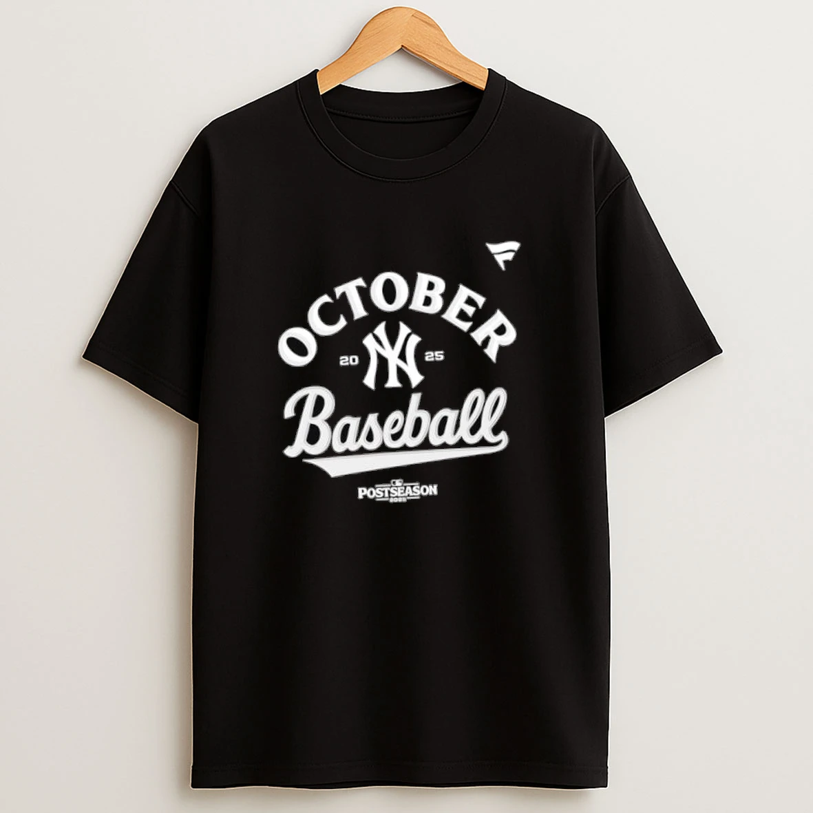 New York Yankees October Baseball 2025 Mlb Postseason Shirts