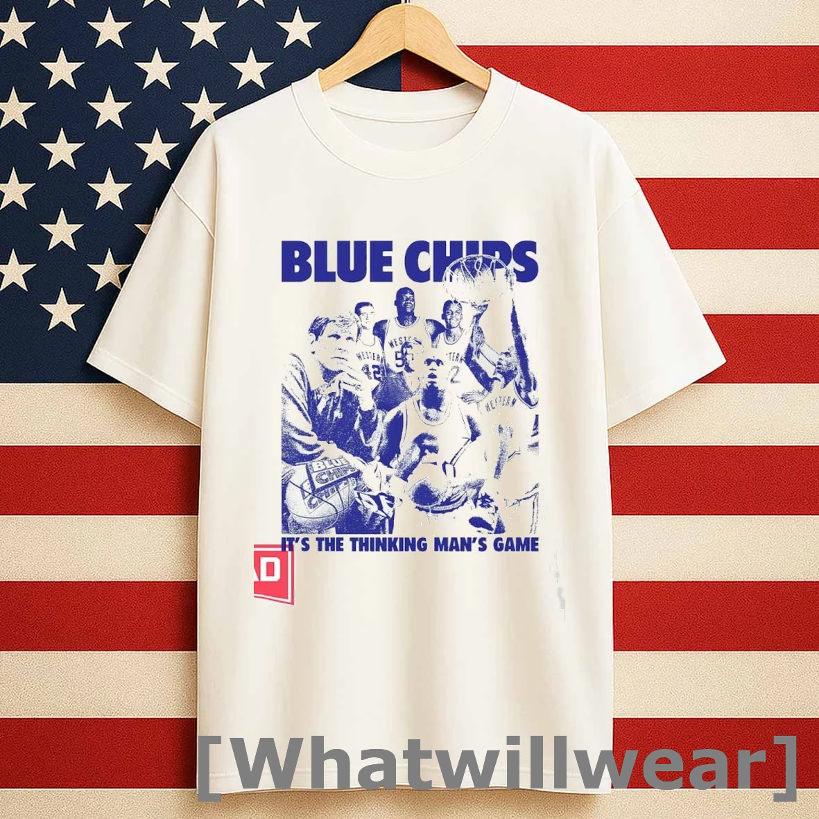 Nick Nolte As Coach Pete Bell Blue Chips Its The Thinking Mans Game Shirts