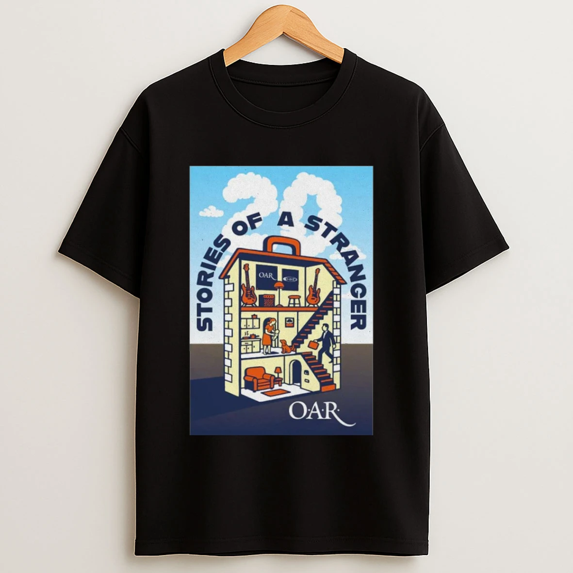 O A R Stories Of A Stranger 20th Anniversary Shirts