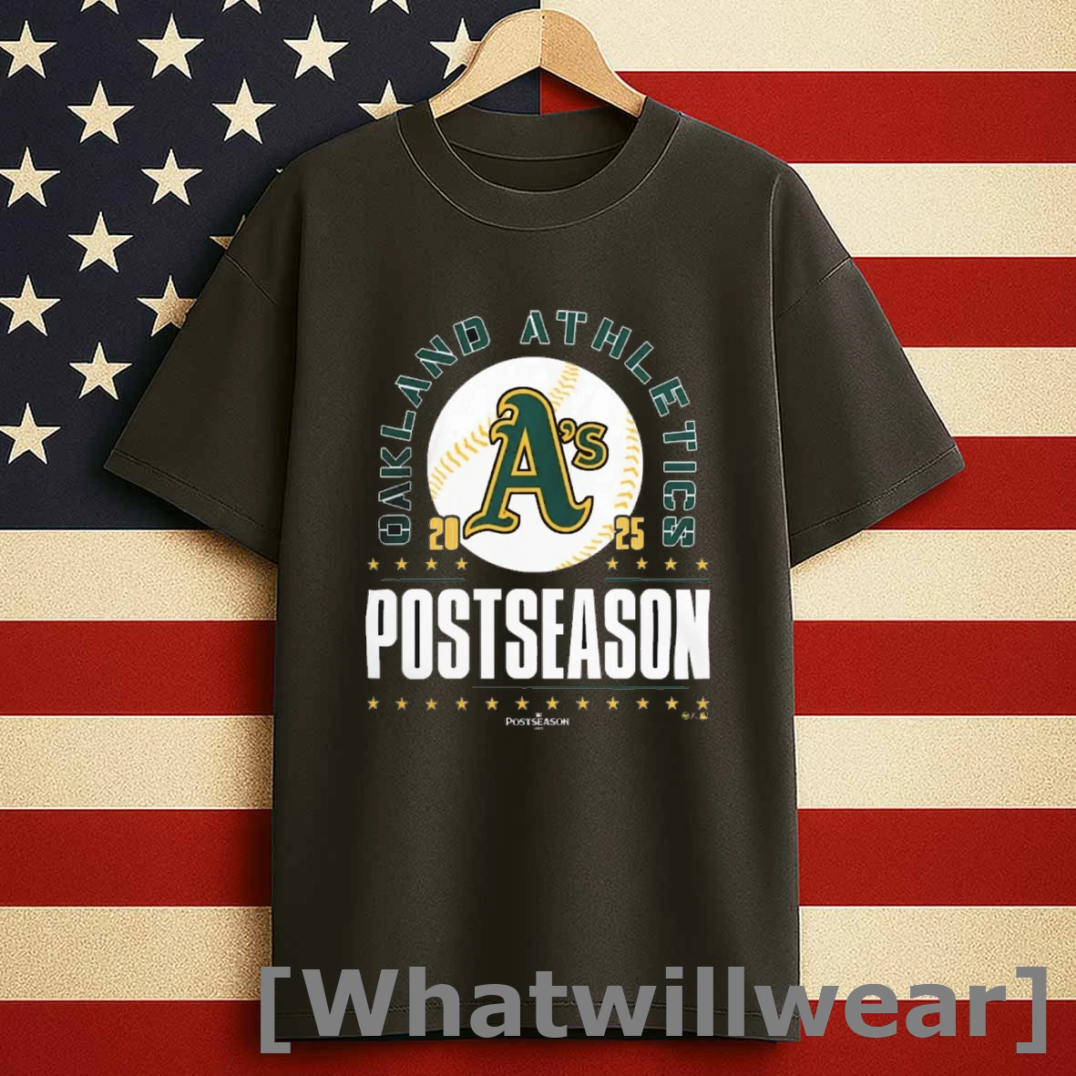 Oakland Athletics 2025 Mlb Postseason Participant New Shirts