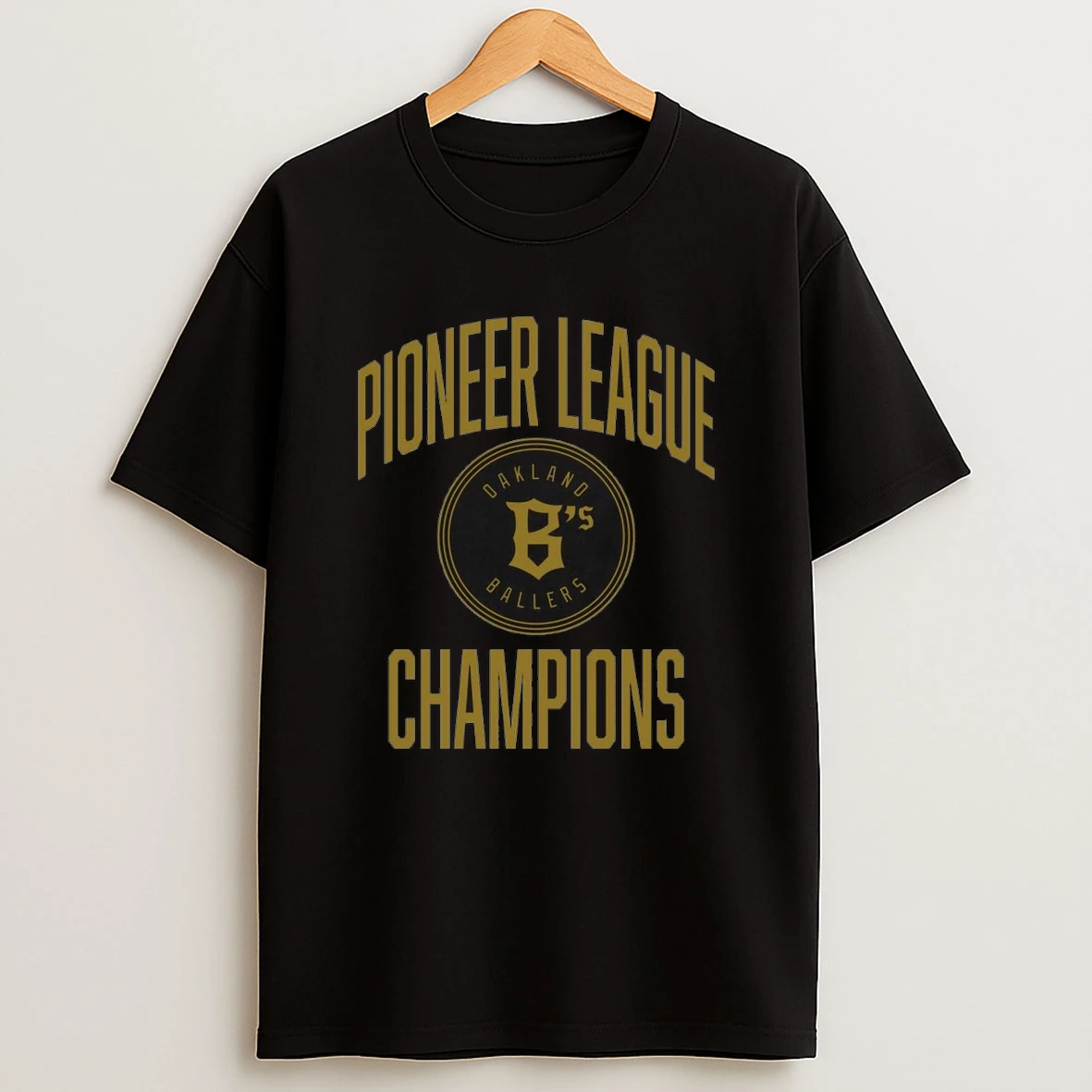 Oakland Ballers Baseball Pioneer League 2025 Champions Shirts