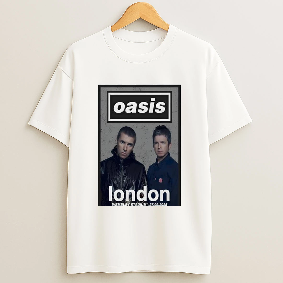 Oasis Tour London Uk 09 27 2025 Shirts