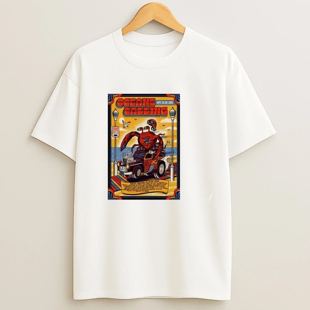 Oceans Calling 9 26 9 28 2025 Ocean City Md Tour Shirts