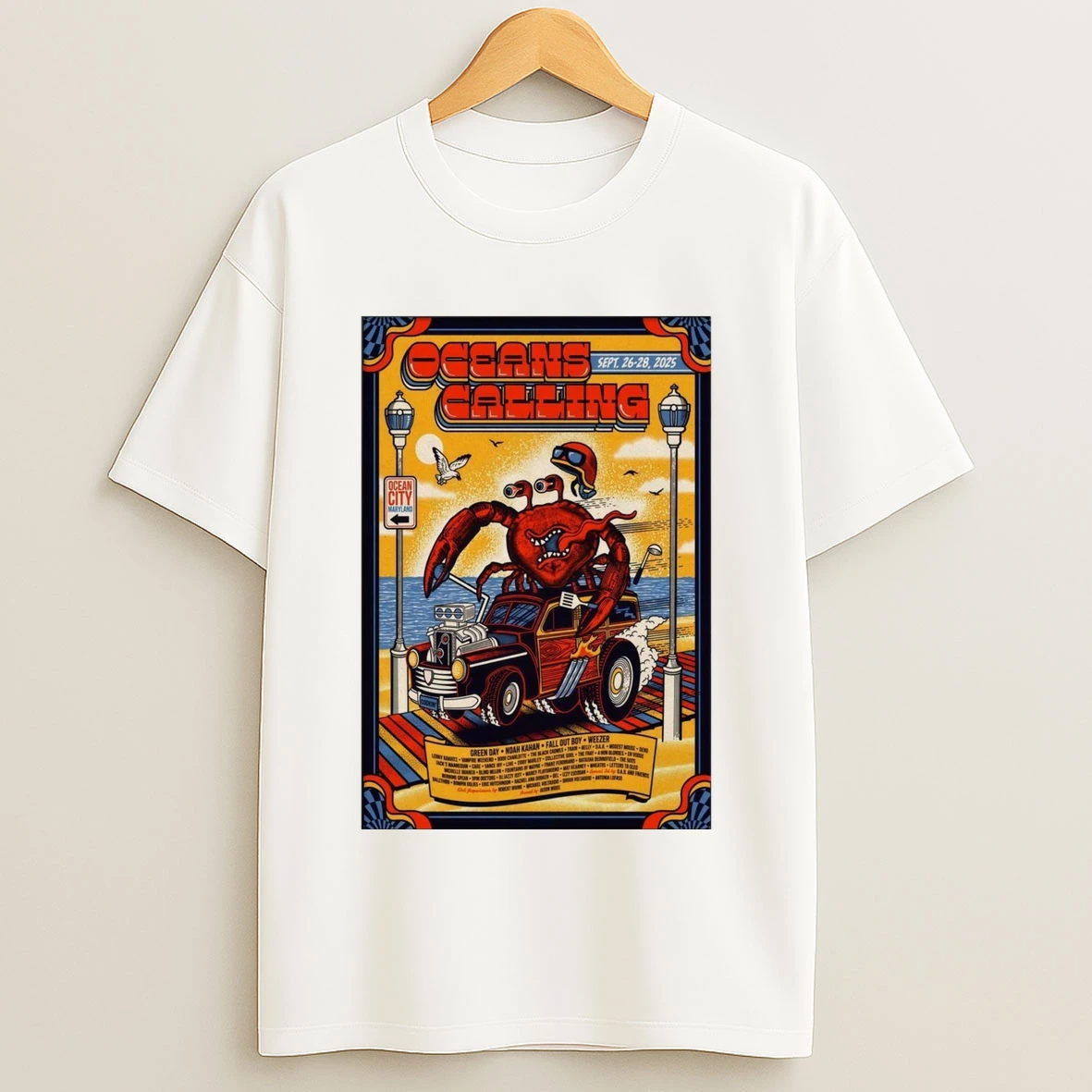 Oceans Calling September 26 28 2025 Ocean City Maryland Shirts
