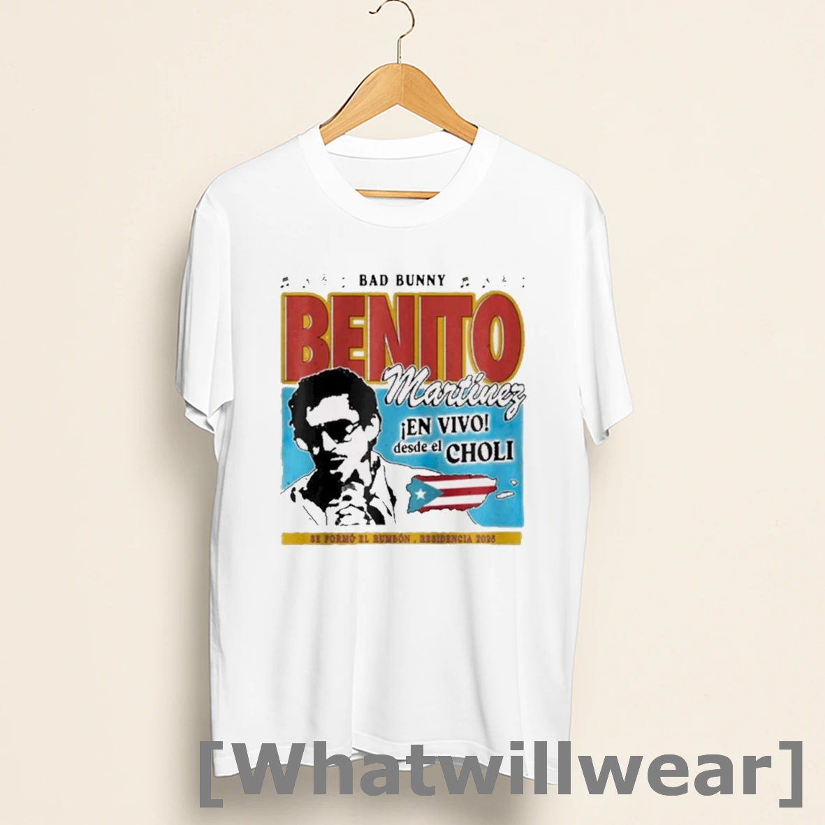 Official 2025 Benito Antonio Bad Bunny Salsa Off Live From El Choli Shirts