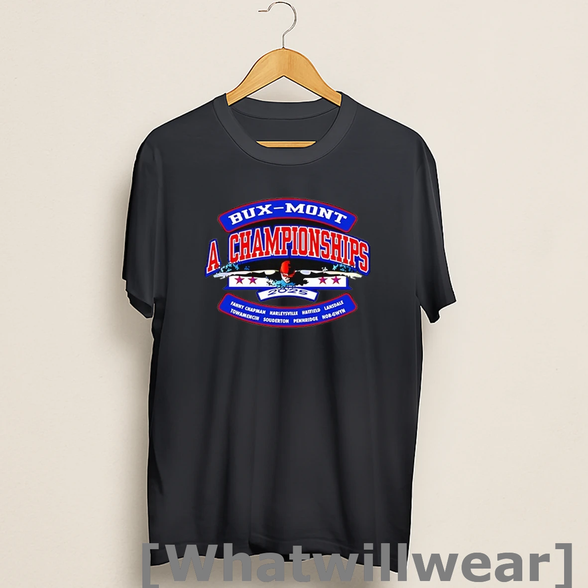 Official 2025 Bux Mont A Championships Logo Shirts