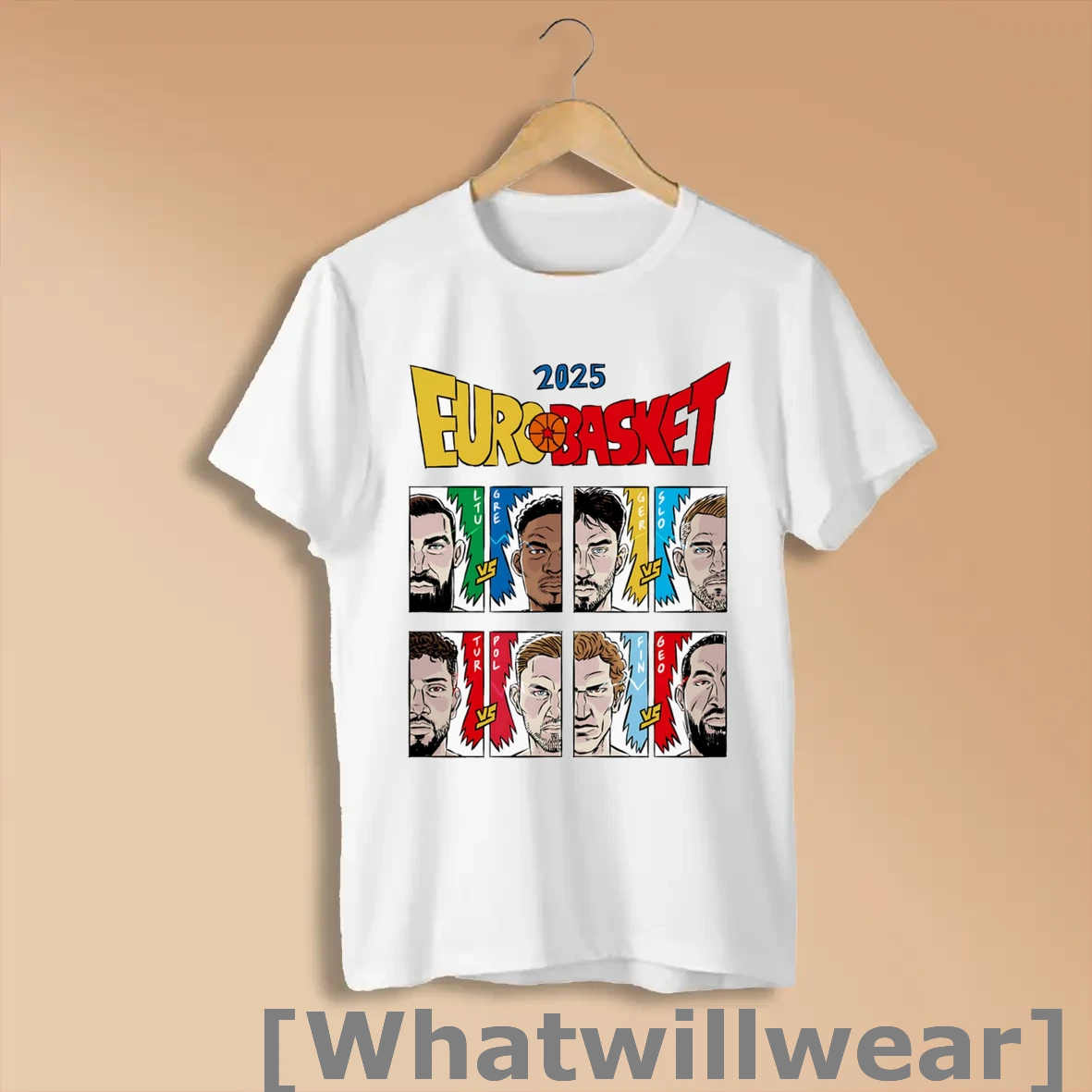 Official 2025 Eurobasket Dragon Ball Shirts