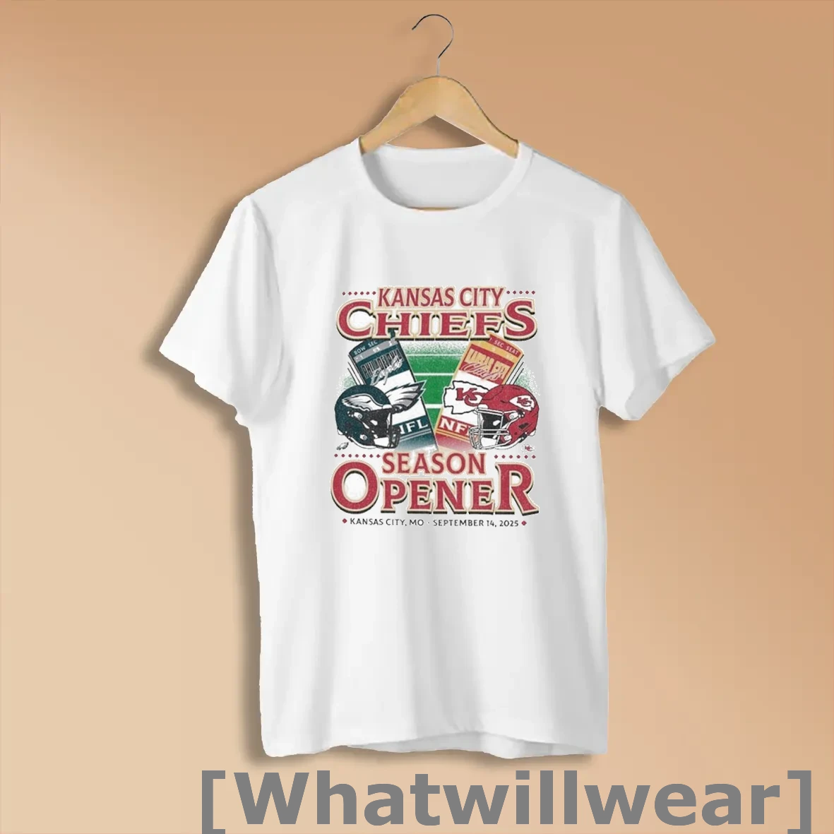 Official 2025 Home Opener Chiefs Vs Eagles September 14 Shirts