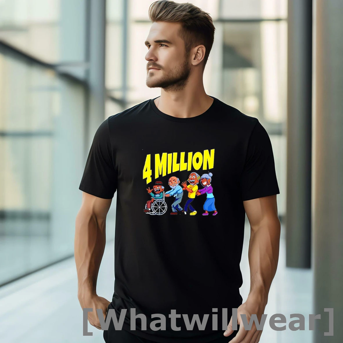 Official 4 Million Subscribers Shirts