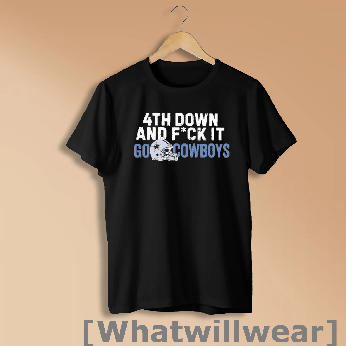 Official 4th Down And Fuck It Go Dallas Cowboys Shirt Sweatshirt