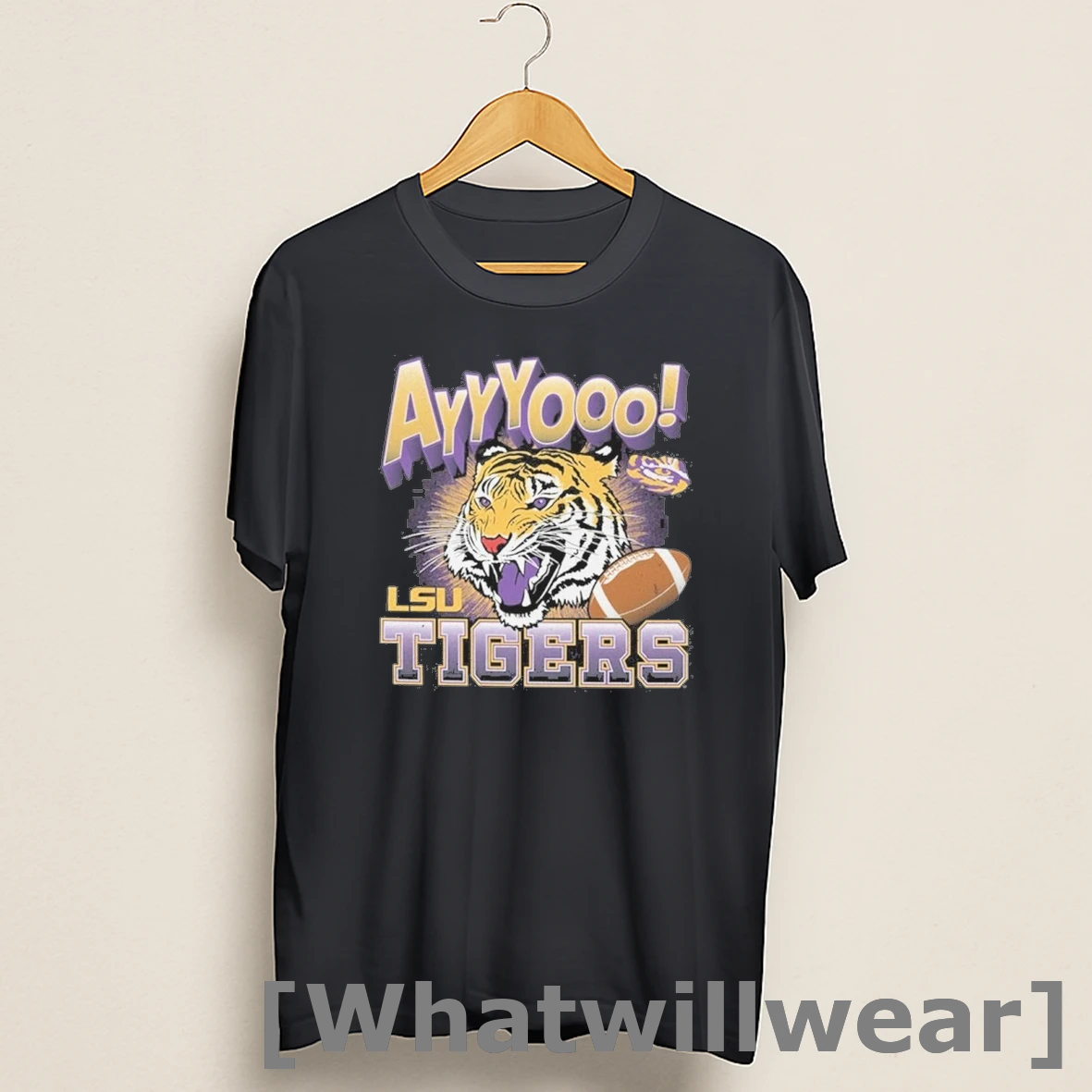 Official Ayyyooo Lsu Tigers Football Shirts