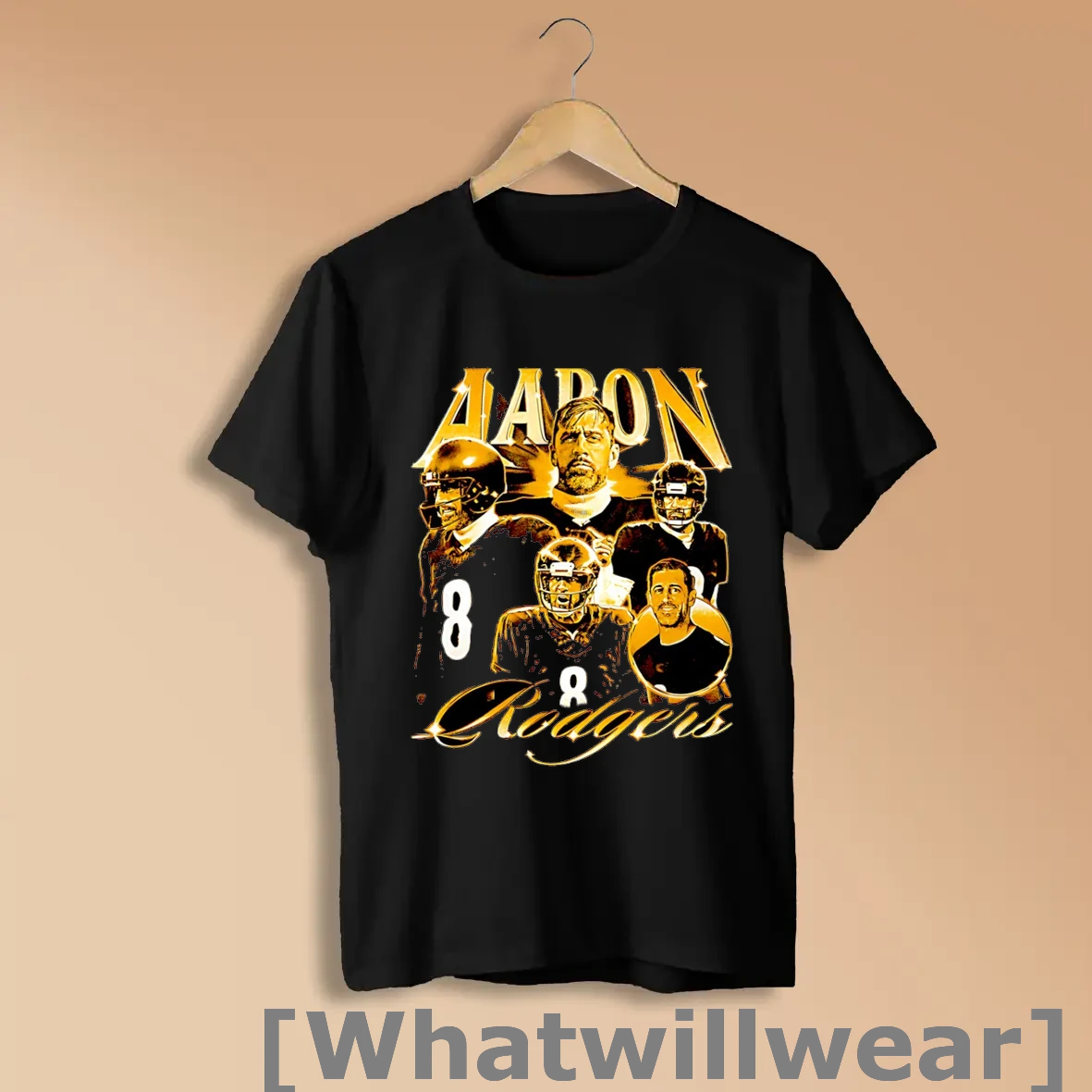 Official Aaron Rodgers Player Pittsburgh Steelers Nfl Vintage Shirts