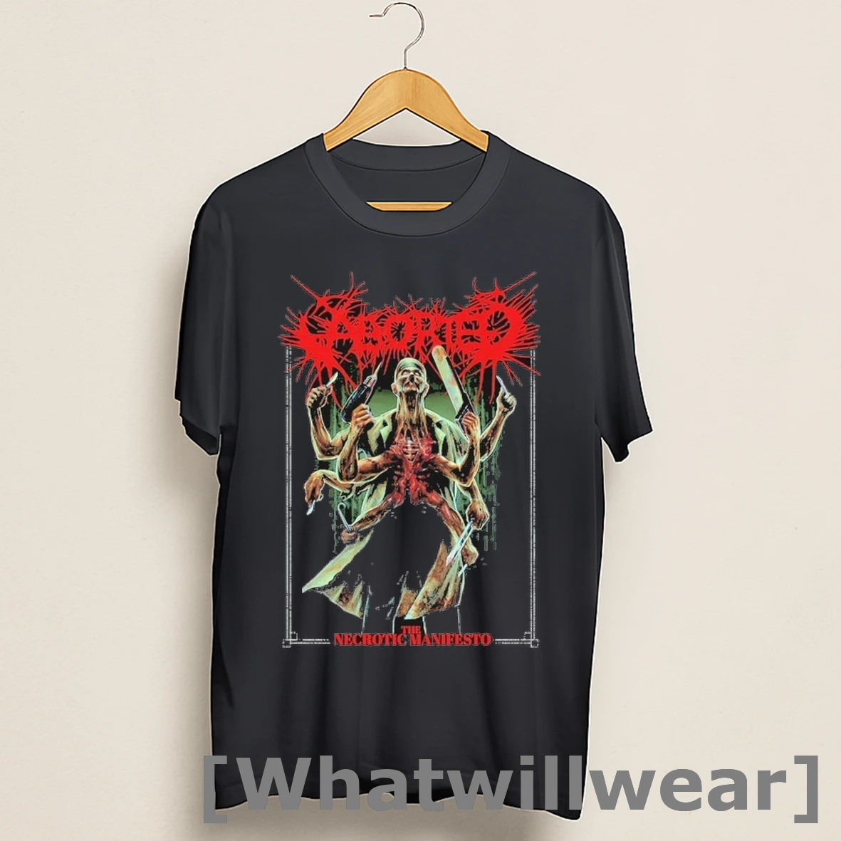 Official Aborted The Necrotic Manifesto Shirts