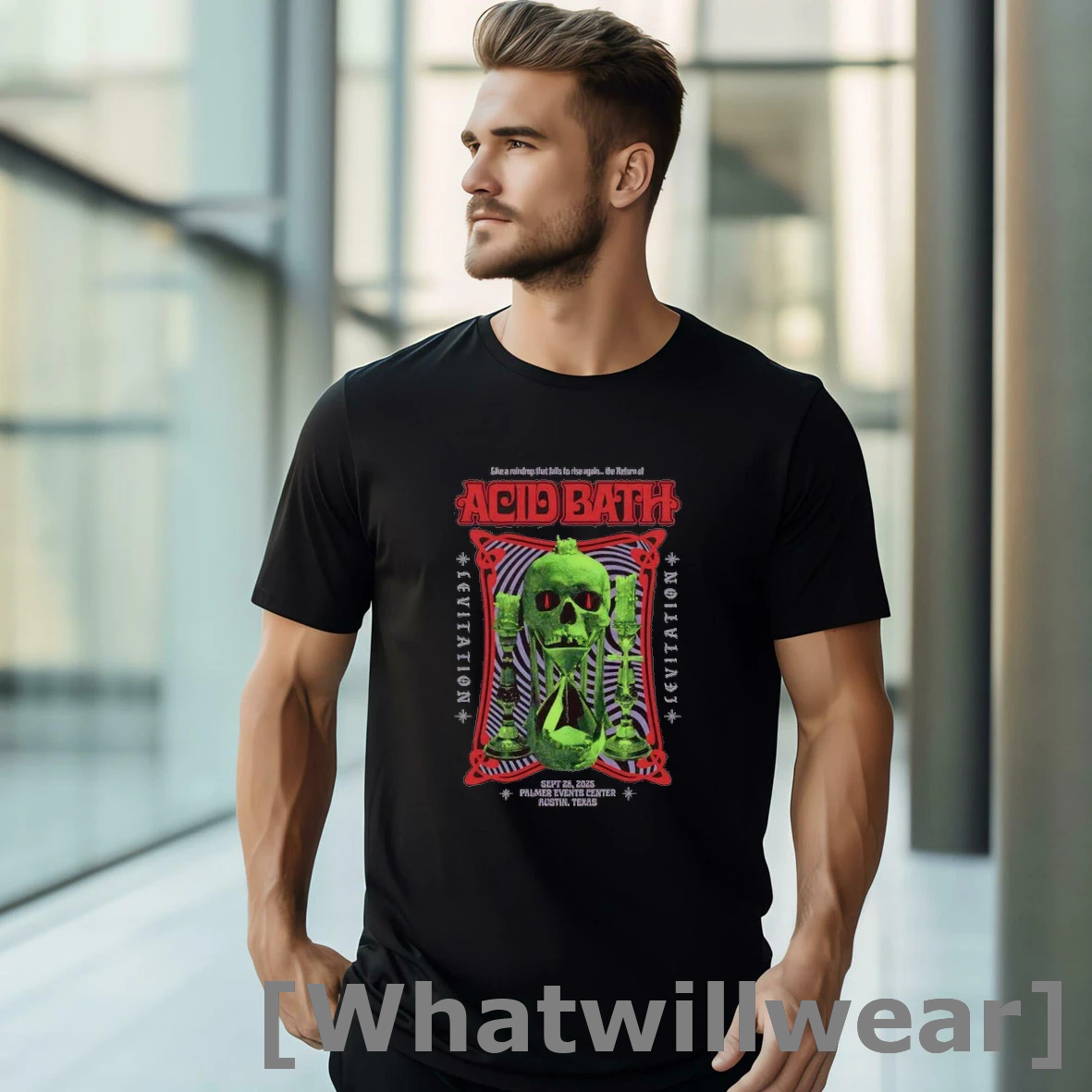 Official Acid Bath September 9th 2025 Austin Tx Tshirts Sweater