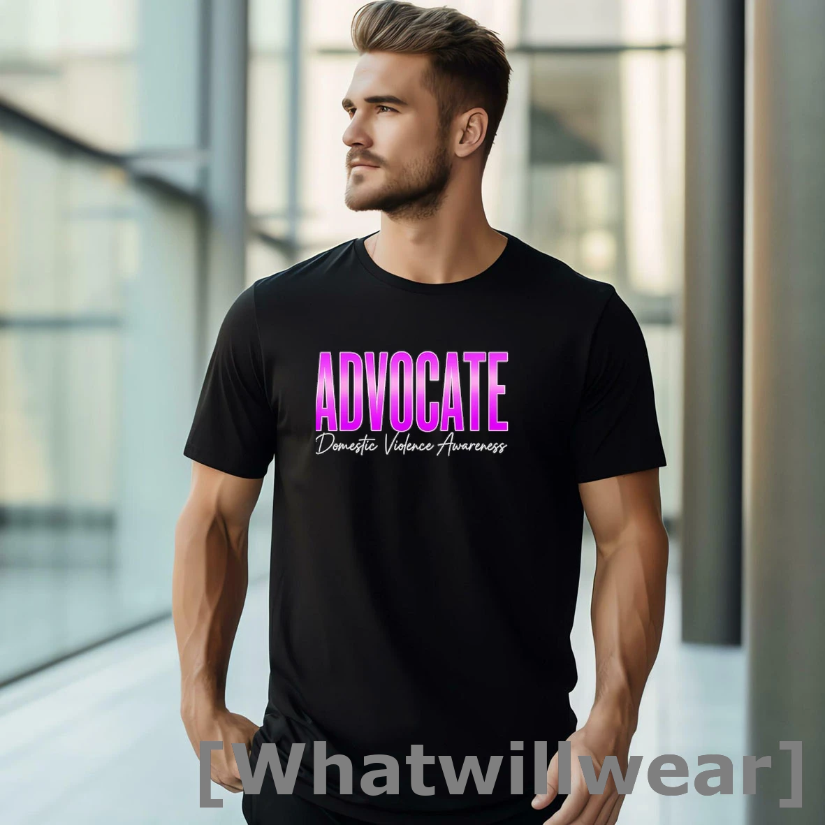 Official Advocate Domestic Violence Awareness Tshirts Sweater