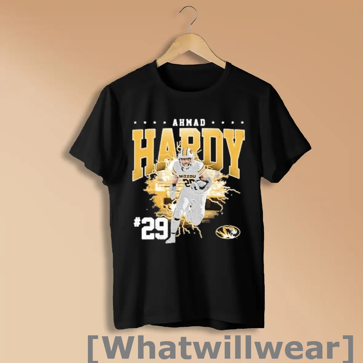 Official Ahmad Hardy Mizzou Tigers 29 Players T Shirts Shirts