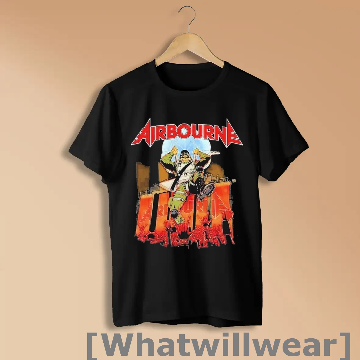 Official Airbourne Scorch Incoming Summer Tour 2025 Shirts