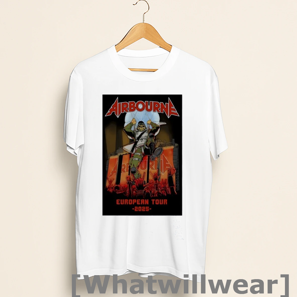 Official Airbourne Summer Tour 2025 Shirts