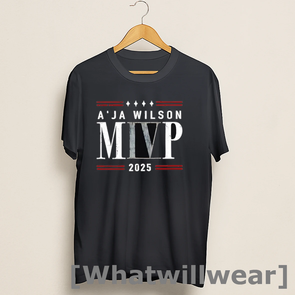 Official Aja Wilson Mvp Campaign 2025 Shirts