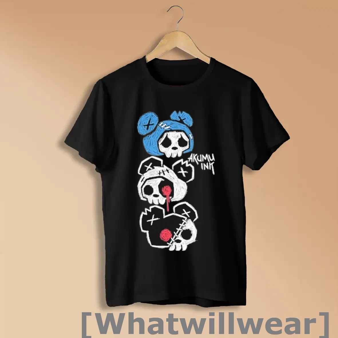 Official Akumu Ink 3 Bears T Shirts Shirts