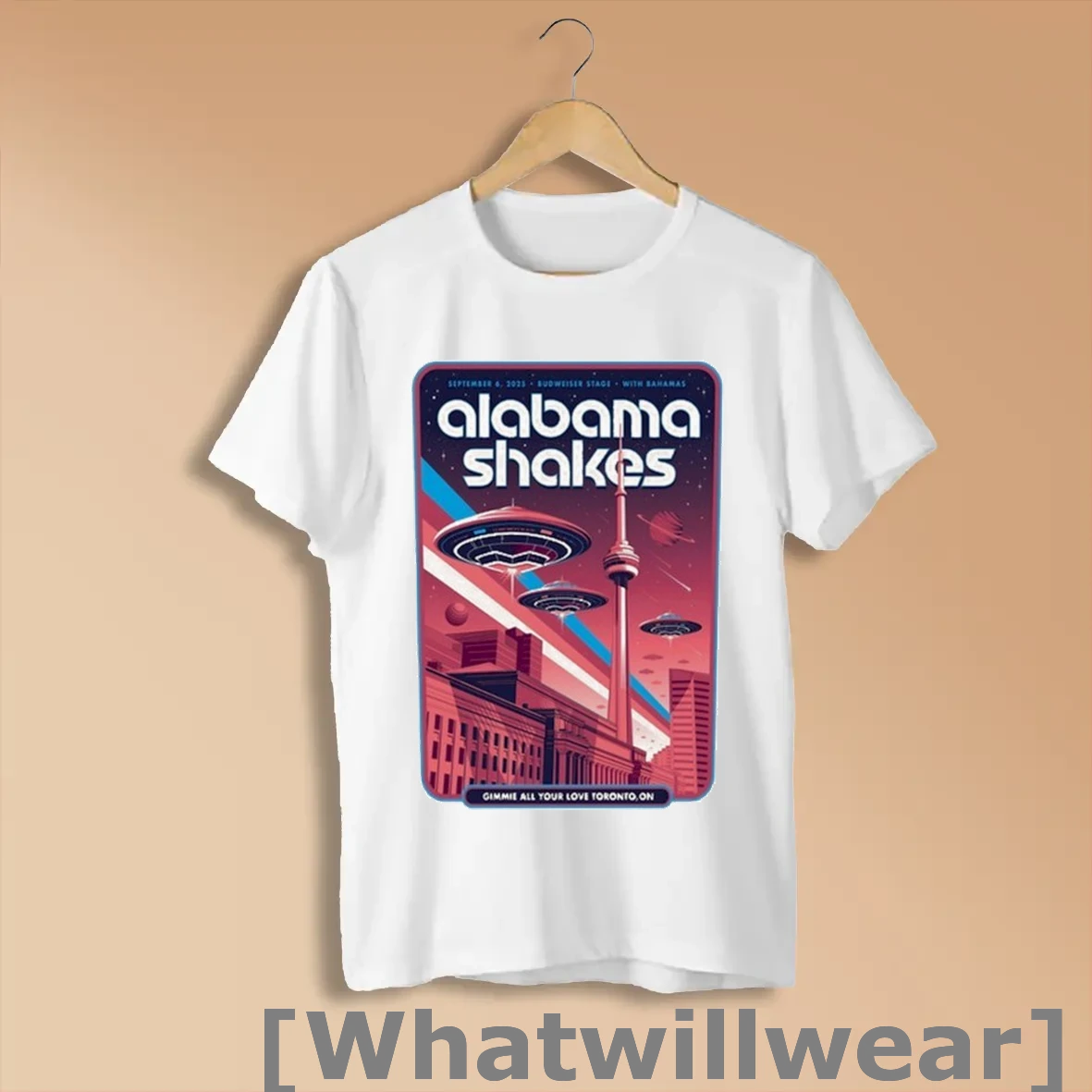 Official Alabama Shakes 9 6 2025 Budweiser Stage In Toronto On T Shirts Shirts
