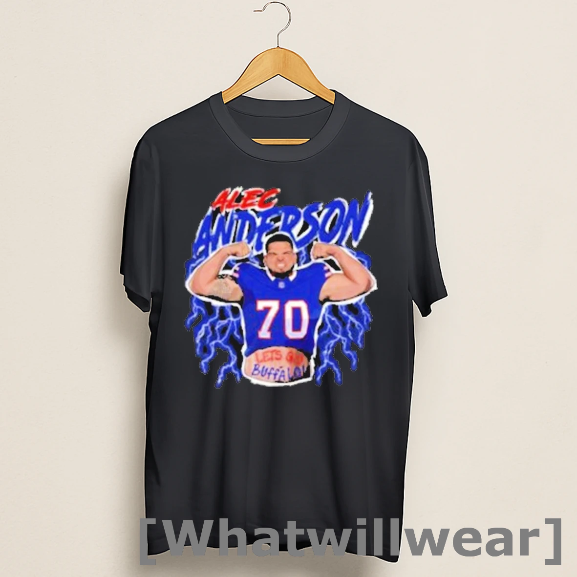 Official Alec Anderson Lets Go Buffalo Bills Shirts