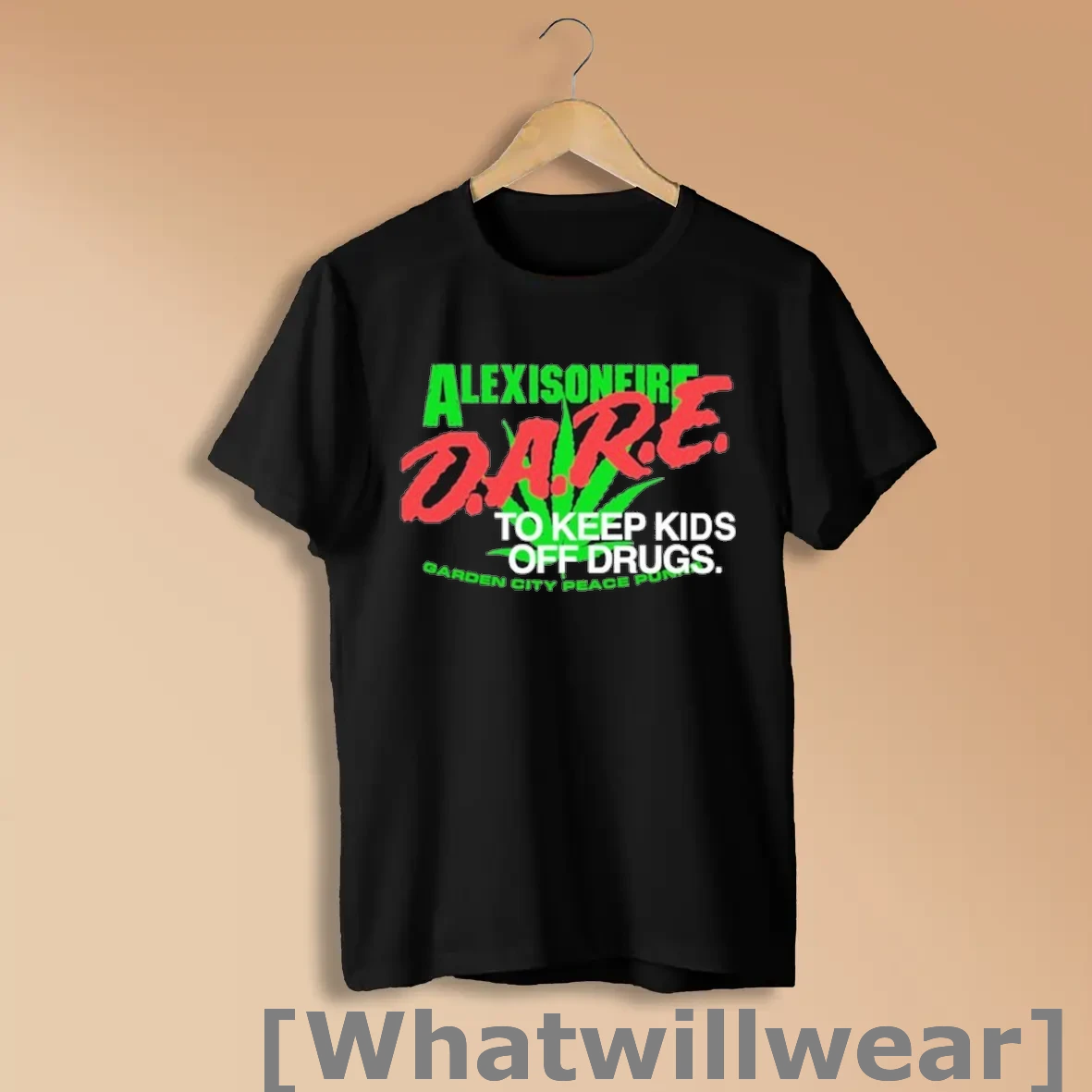 Official Alexisonfire Dare To Keep Kids Off Drugs Garden City Peace Punks Shirts