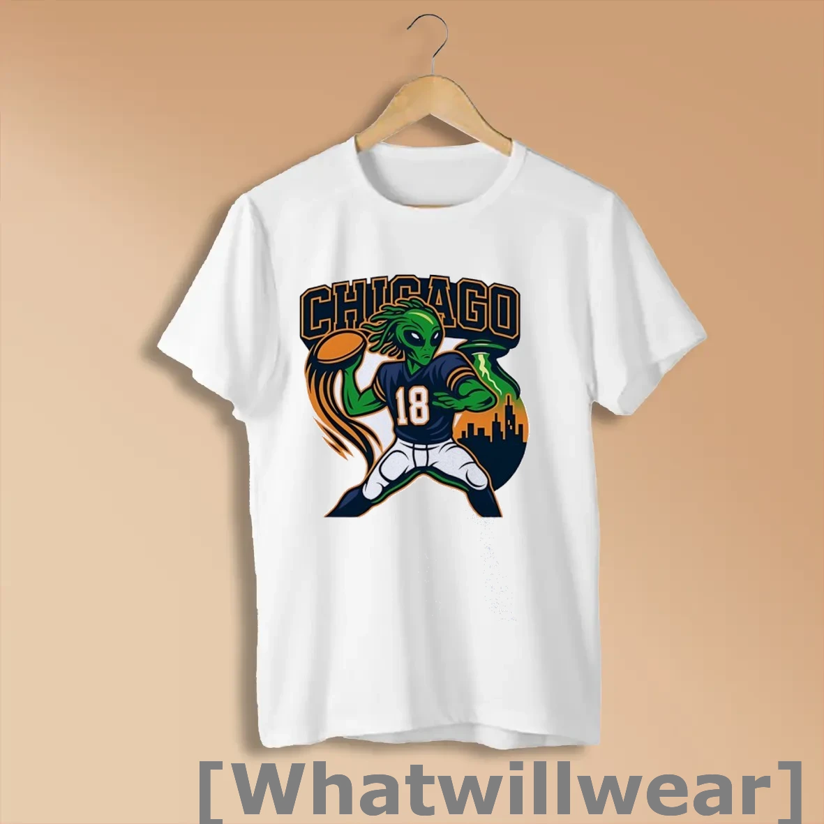 Official Alien Chicago Bears Football Caleb Williams Shirts