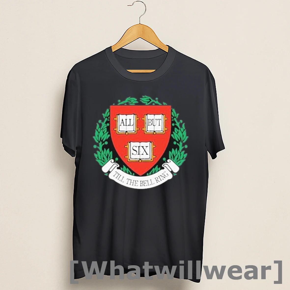 Official All But 6 Crest Till The Bell Ring Shirts
