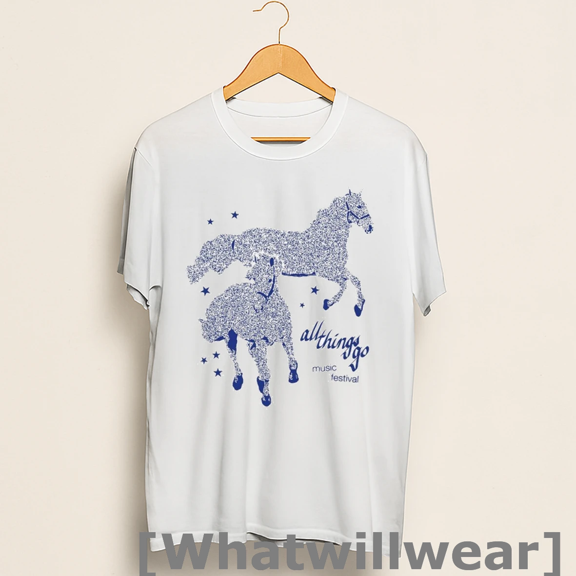 Official All Things Go Music Festival 2025 Run Free Dc Horse Stars Shirts
