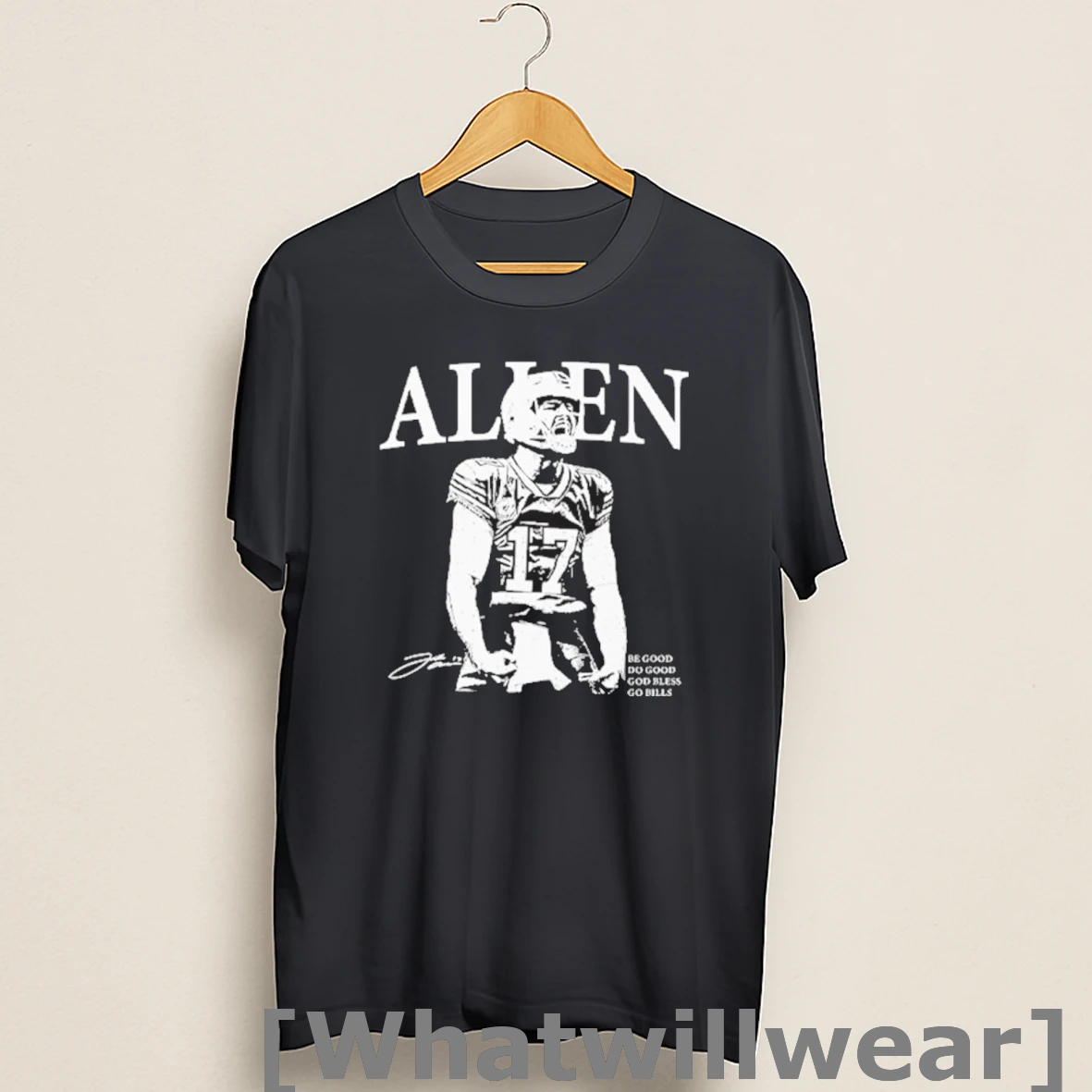 Official Allen Be Good Do Good God Bless Go Bills Shirts