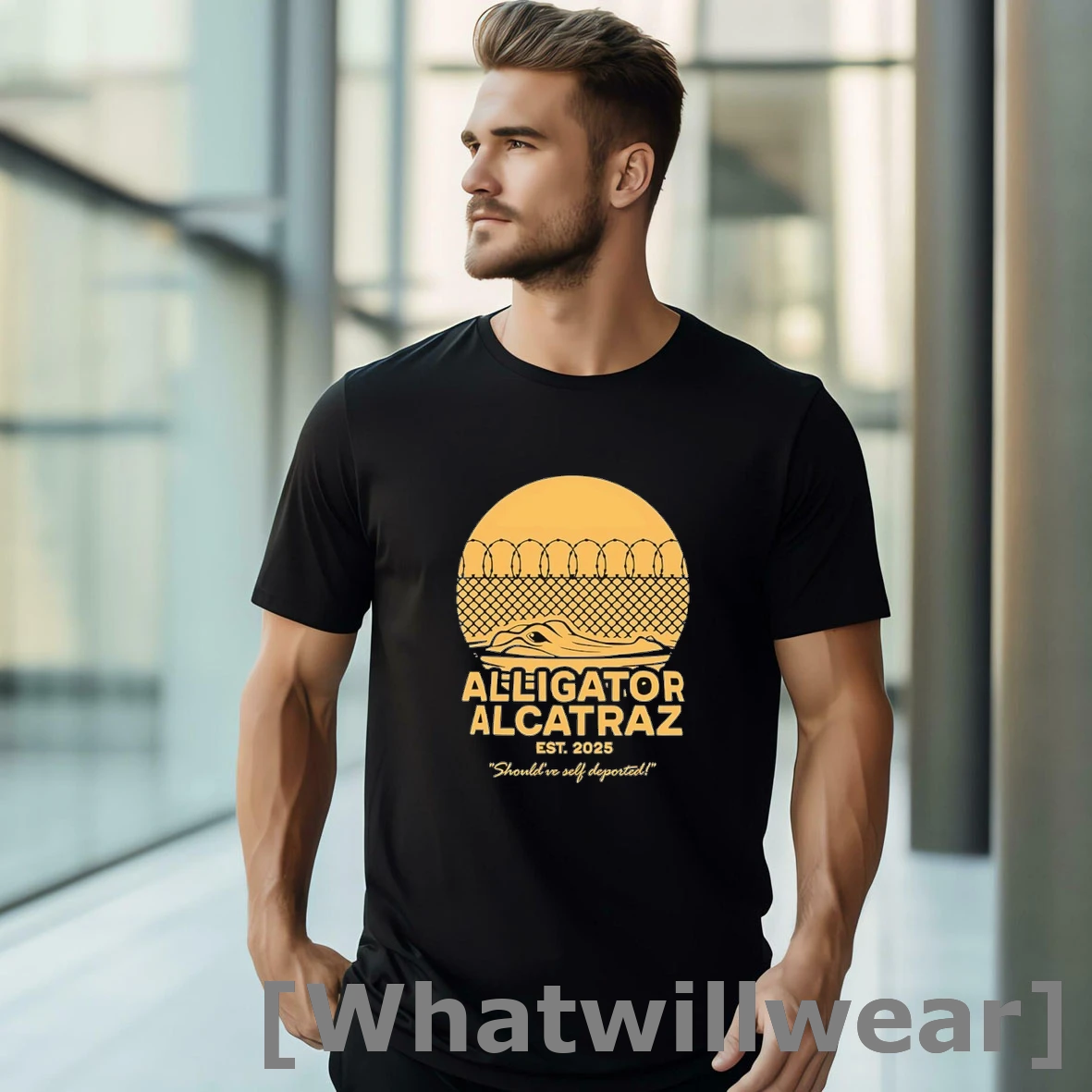 Official Alligator Alcatraz Est 2025 Shouldve Self Deported Shirts