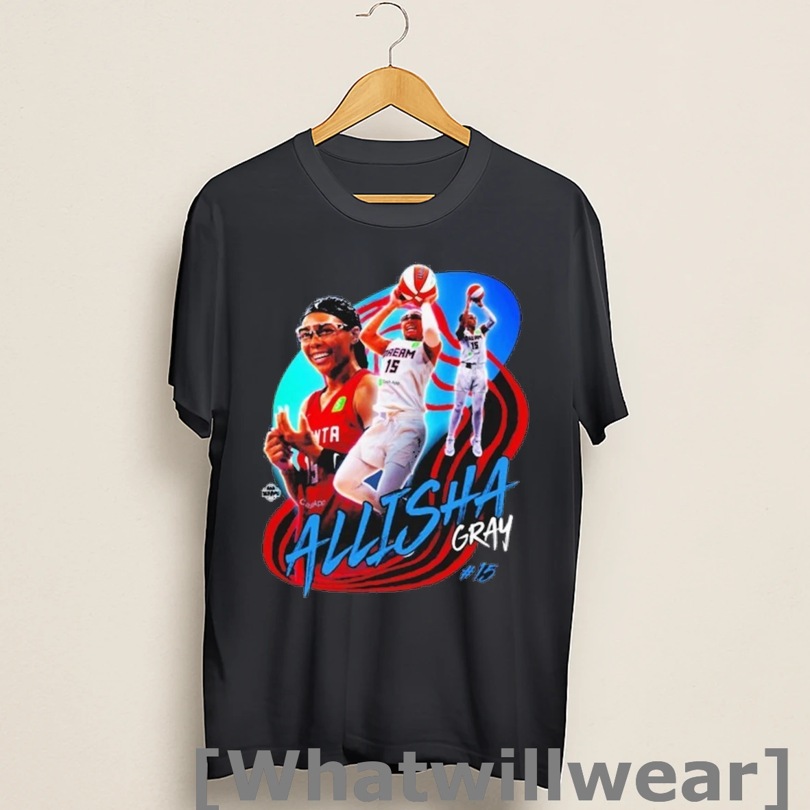Official Allisha Gray Atlanta Dream All Star Shirts
