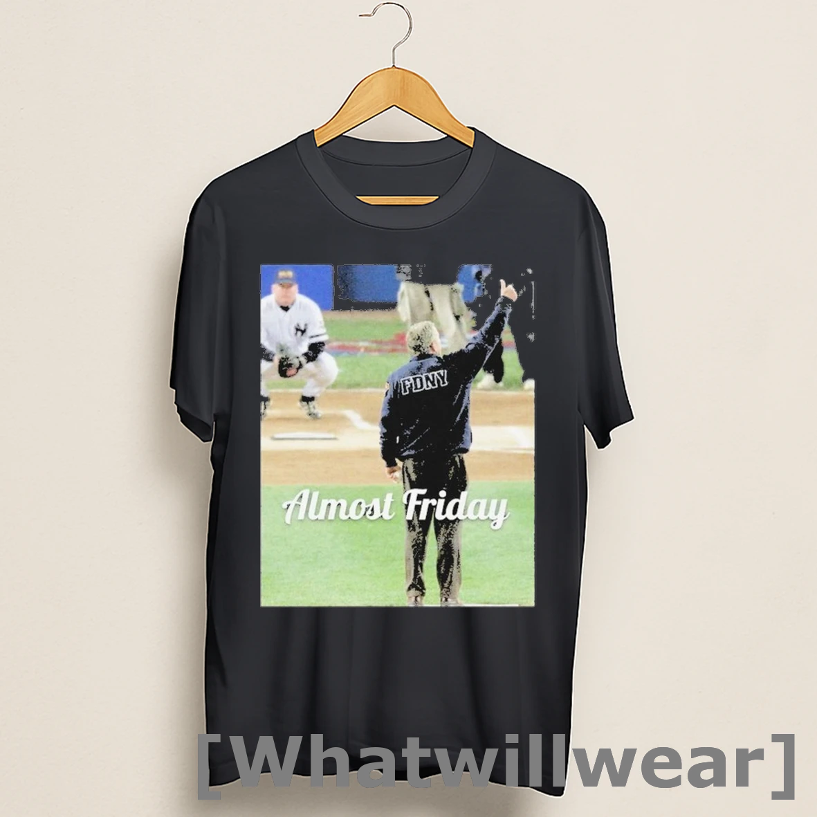 Official Almost Friday George W Bush First Pitch Shirts