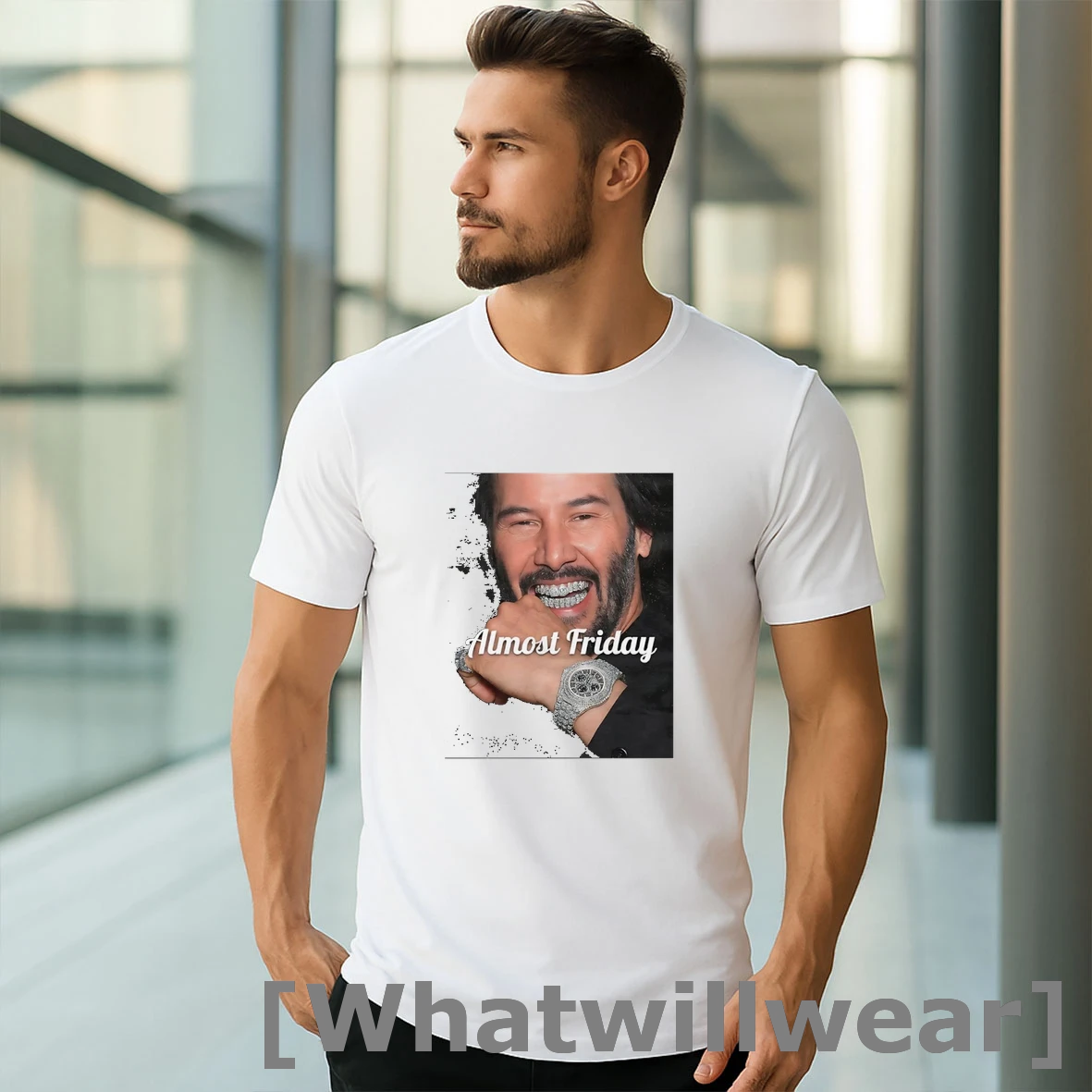 Official Almost Friday Keanu Drip 2 Tshirts Sweater