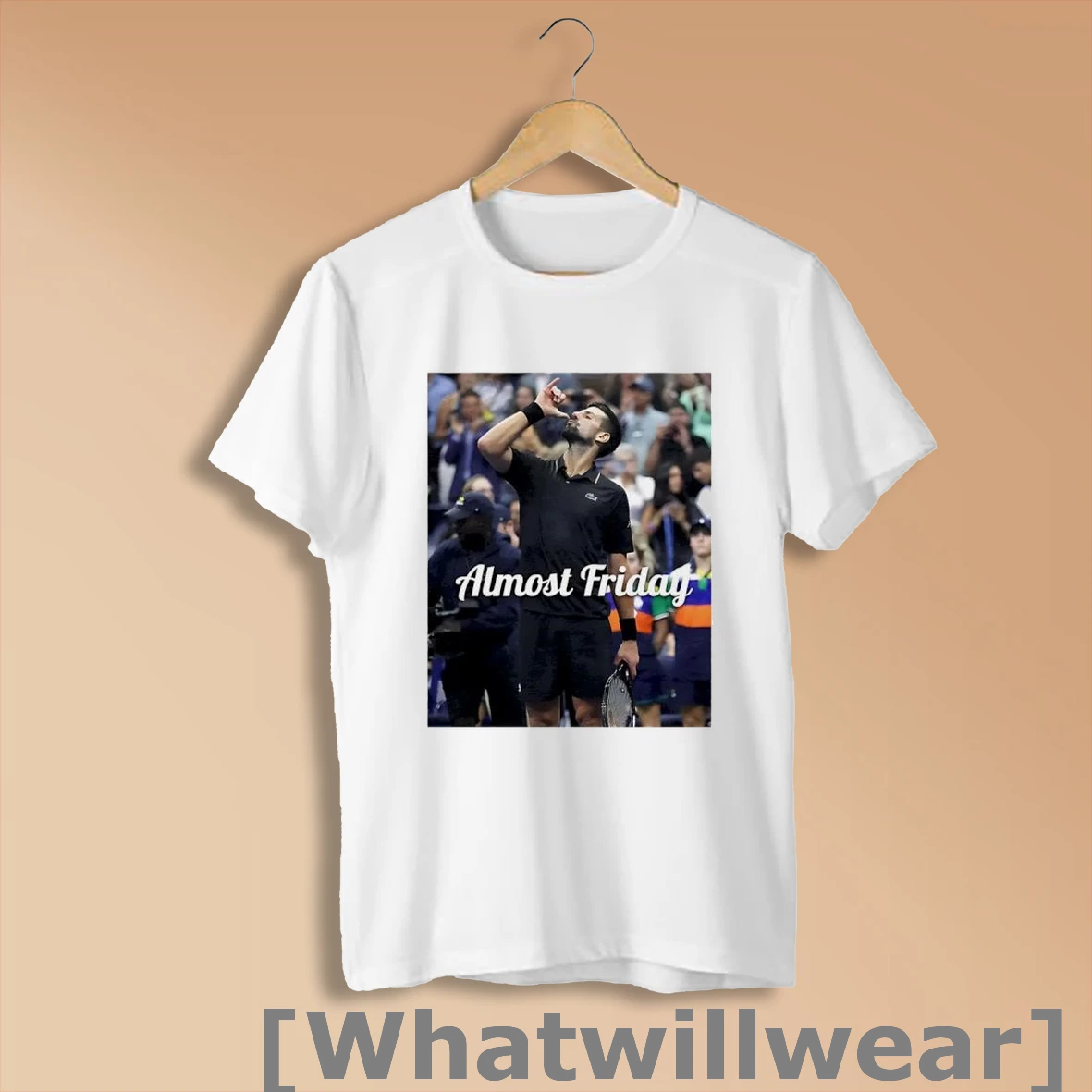 Official Almost Friday Novak Djokovic Us Open Tennis Shirt Sweatshirt