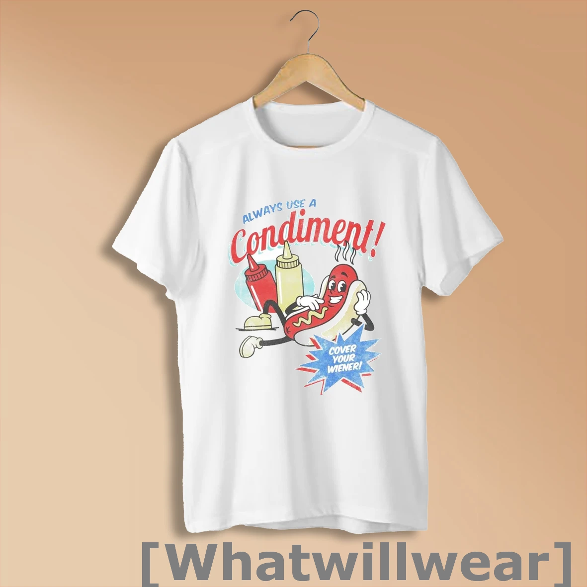 Official Always Use A Condiment Shirt Sweatshirt