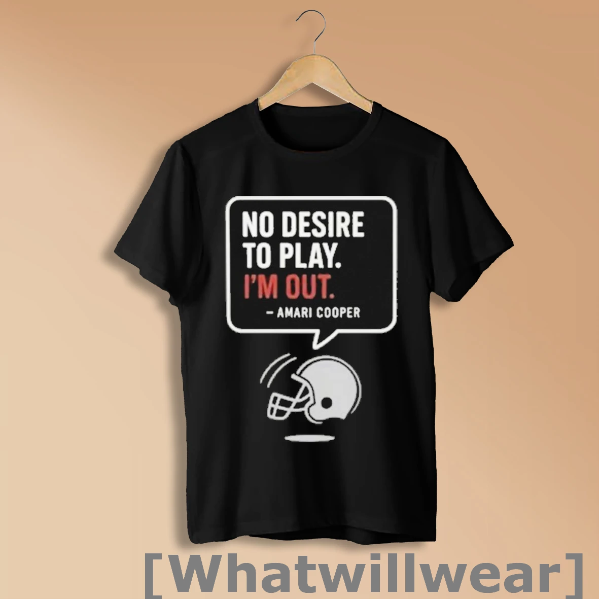 Official Amari Cooper Retirement No Desire To Play Im Out Las Vegas Raiders Shirt Sweatshirt