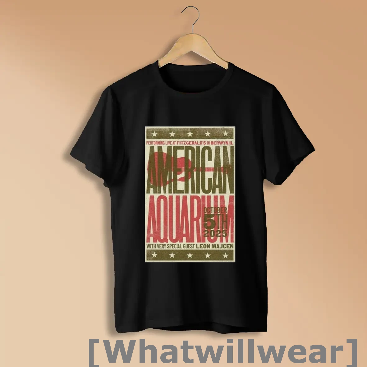 Official American Aquarium Tour Concert 2025 Shirts