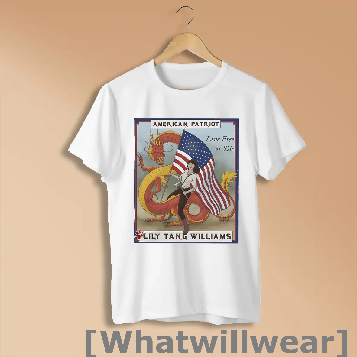Official American Patriot Lily Tang Williams Shirts