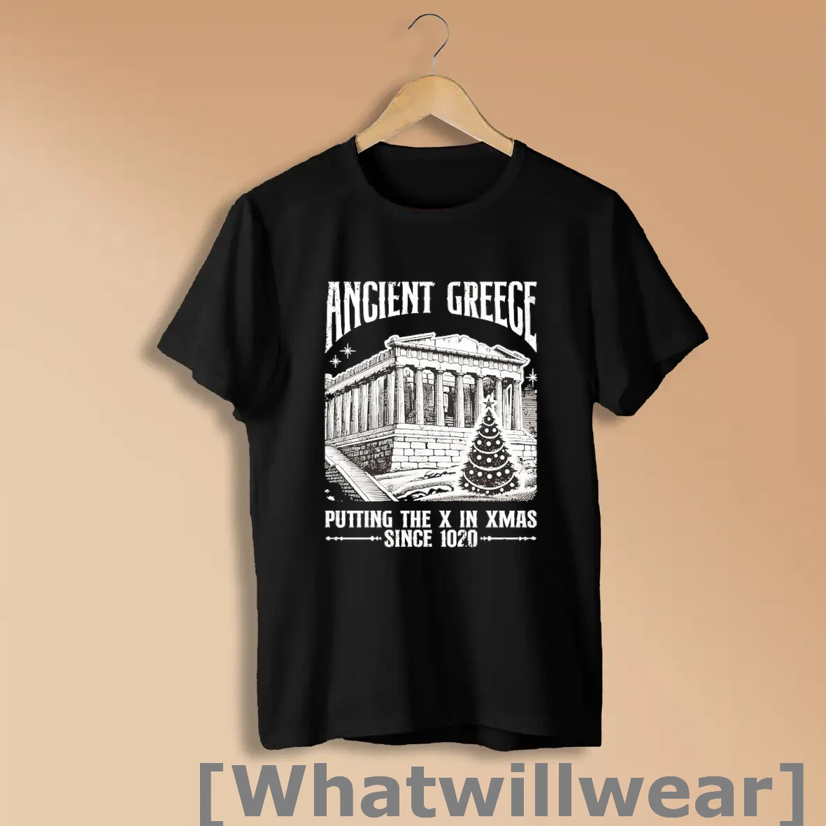 Official Ancient Greece Puting The X In Xmas Since 1020 Shirts