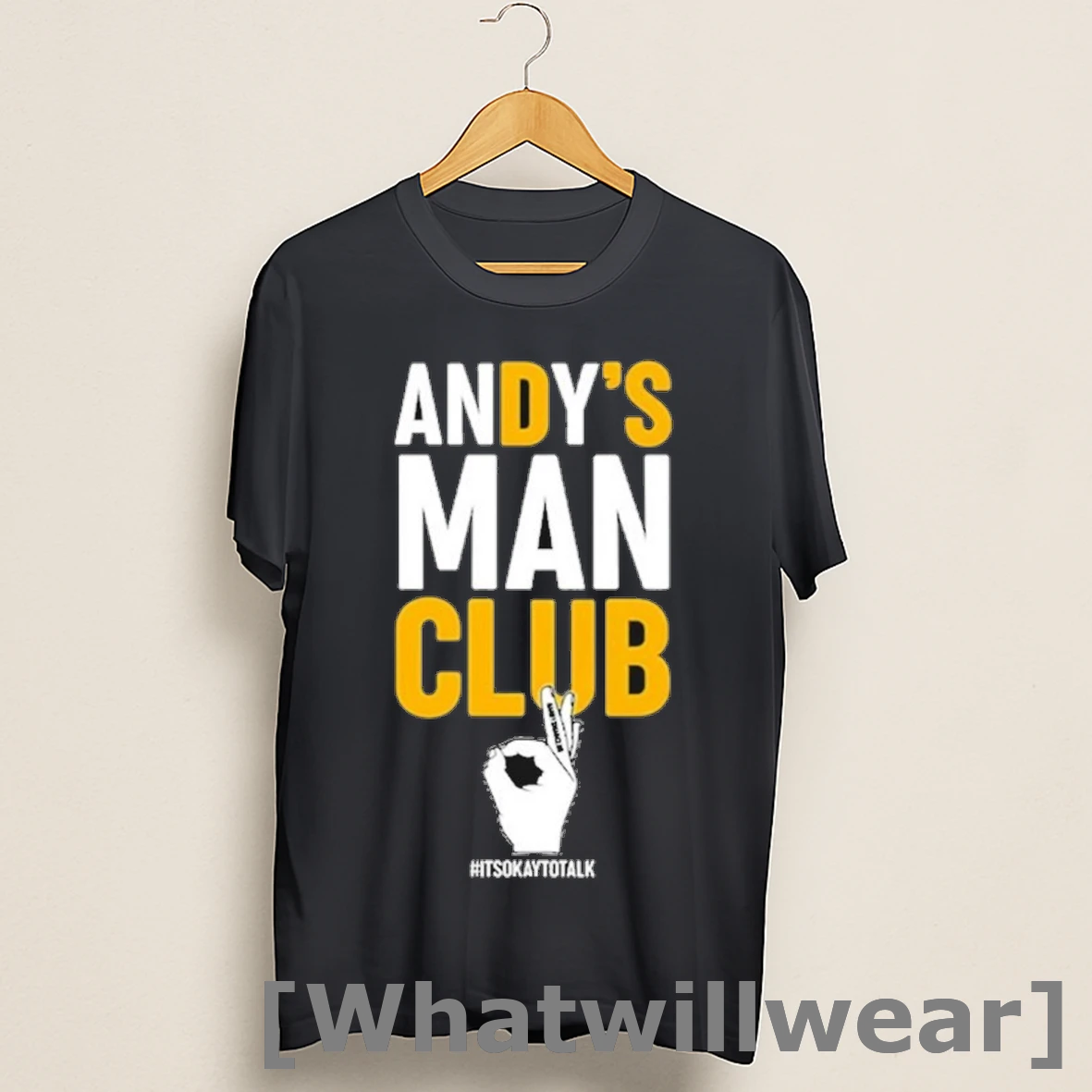 Official Andys Man Club 2025 Winning Competition Shirts