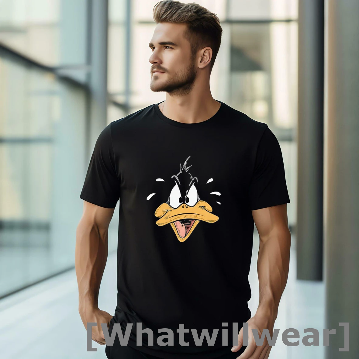 Official Angry Daffy Duck Looney Tunes Tshirts Sweater